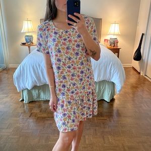 Vintage Floral Rampage Dress 90’s